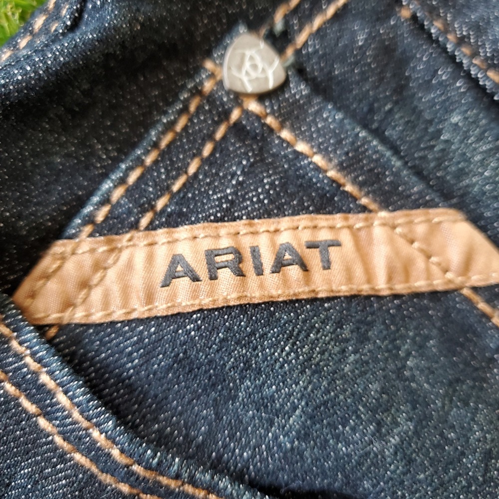 Ariat M4 Relaxed Boot Cut 42/36 Men's Stretch Denim Jeans Blackstone - Picture 10 of 11